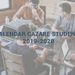 CALENDAR CAZARE STUDENTI 2019-2020