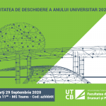 banner Deshidere an universitar FCFDP UTCB 2020